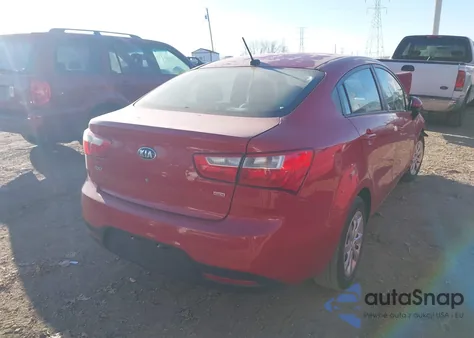 2013 Kia Rio Lx from USA, damaged, VIN KNADM4A39D6198518